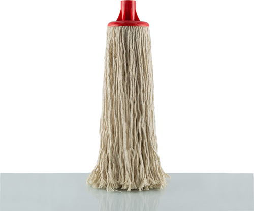 feather, red cotton floor mop